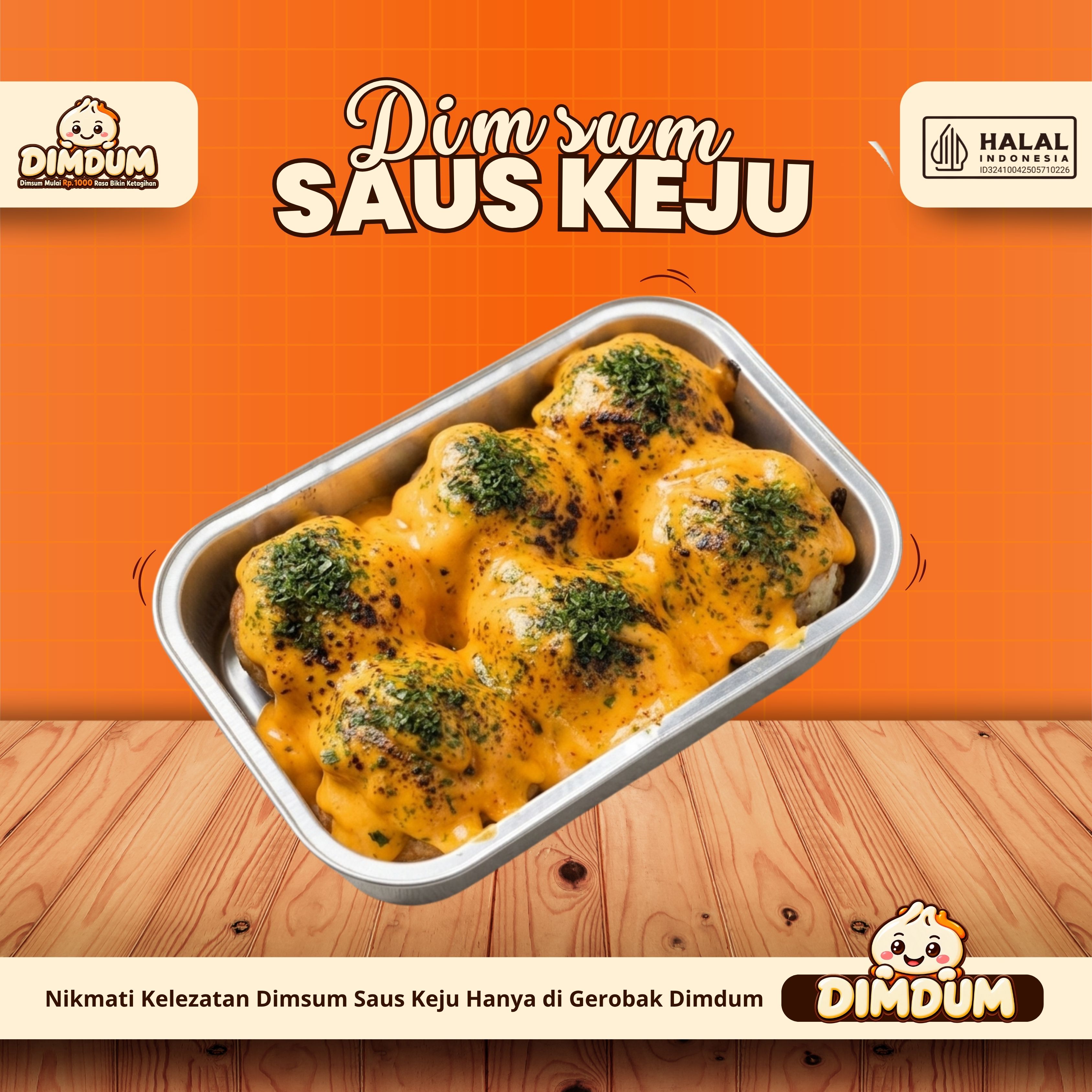Dimsum Saus Keju